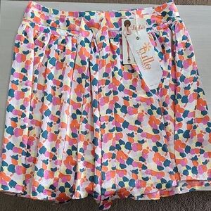 Lulu's Multicolor Floral Skirt